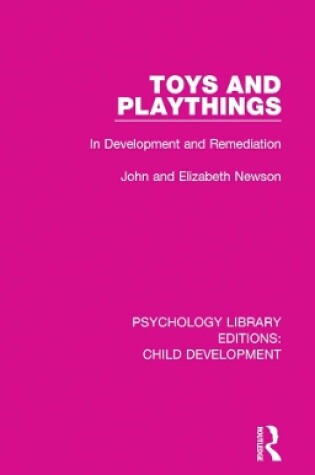 Cover of Toys and Playthings