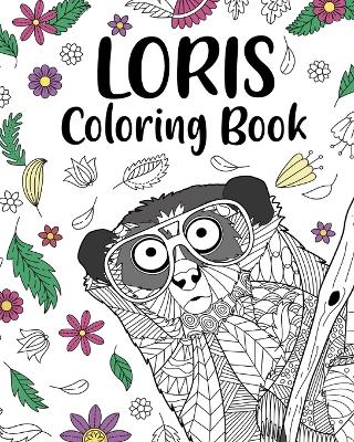 Book cover for Loris Coloring Book