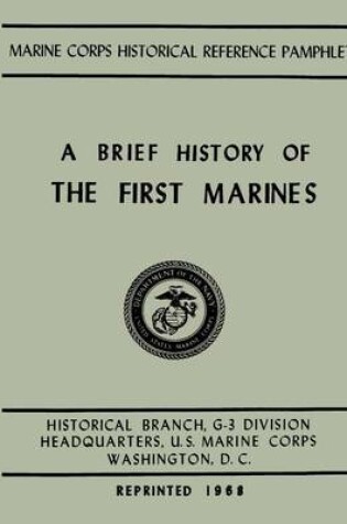 Cover of A Brief History of the 1st Marines