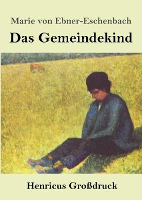 Book cover for Das Gemeindekind (Großdruck)