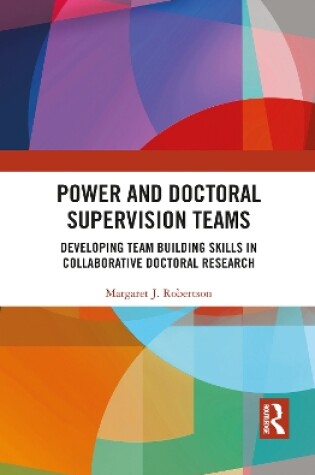 Cover of Power and Doctoral Supervision Teams