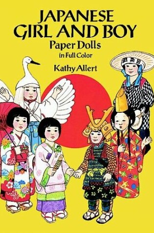 Cover of Japanese Girl and Boy Paper Dolls in Full Colour