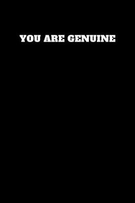 Book cover for You Are Genuine