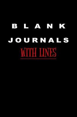 Book cover for Blank Journals With Lines