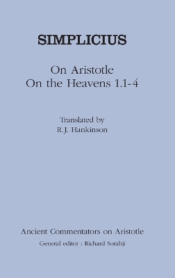 Book cover for On Aristotle "On the Heavens 1.1-4"