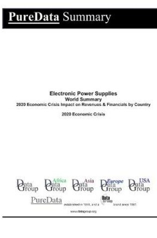 Cover of Electronic Power Supplies World Summary