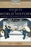 Book cover for Sources of World History