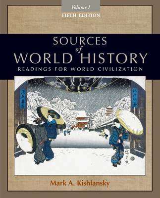 Book cover for Sources of World History
