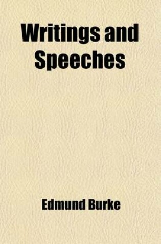 Cover of Writings and Speeches (Volume 11)