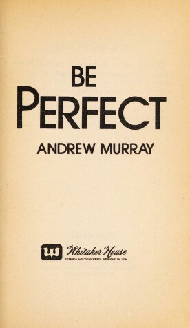 Book cover for How to be Perfect