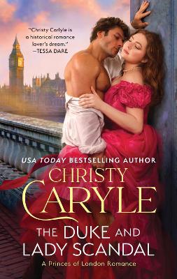 Book cover for The Duke and Lady Scandal