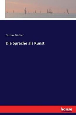 Cover of Die Sprache als Kunst