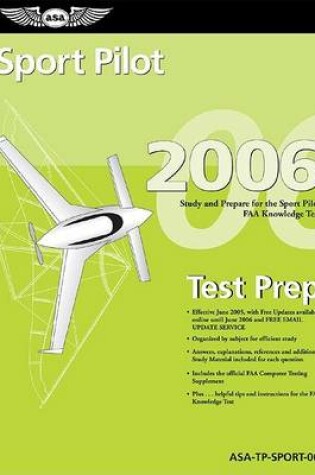 Cover of Sport Pilot Test Prep 2006