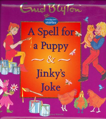 Book cover for A Spell for a Puppy/Jinky's Joke