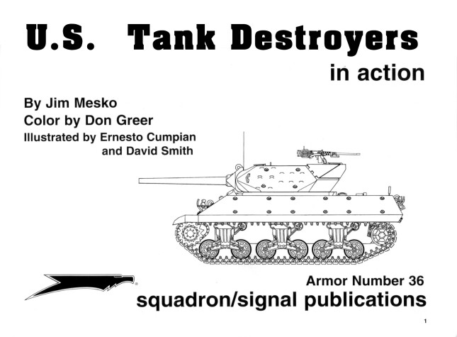 Book cover for U.S.Tank Destroyers