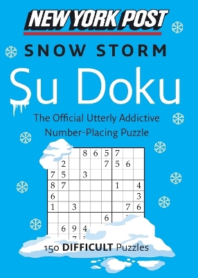 Book cover for New York Post Snow Storm Su Doku