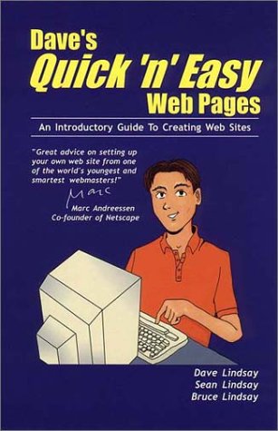 Book cover for Dave's Quick 'n' Easy Web Pages