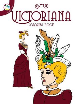 Book cover for Victoriana Coloring Book