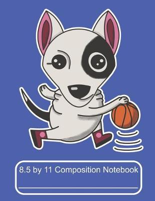 Book cover for 8.5 by 11 Composition Notebook