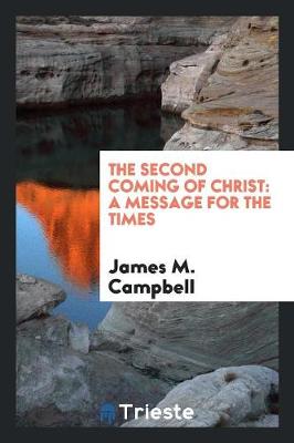 Book cover for The Second Coming of Christ