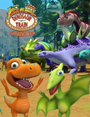 Book cover for Dinosaur Train Coloring Book