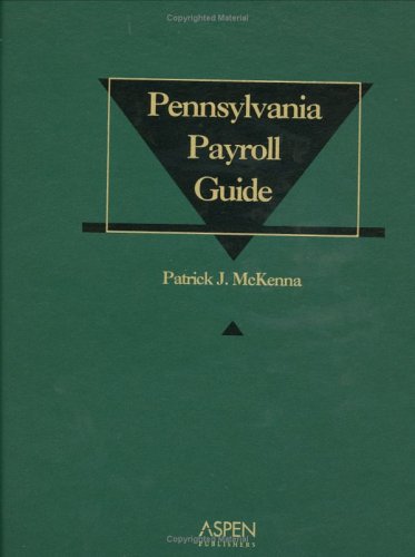 Book cover for Pennsylvania Payroll Guide, 2006 Edition