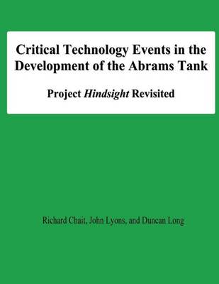 Book cover for Critical Technology Events in the Development of the Abrams Tank