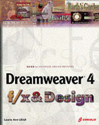 Book cover for Dreamweaver 4 f/x & Design