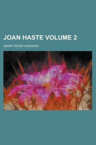 Cover of Joan Haste Volume 2