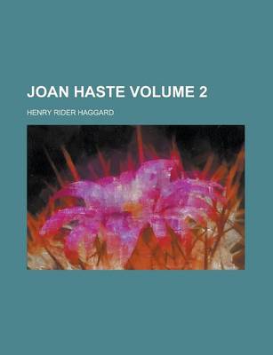 Book cover for Joan Haste Volume 2