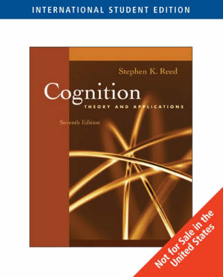 Book cover for Cognition