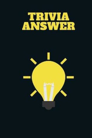 Cover of Trivia answers book