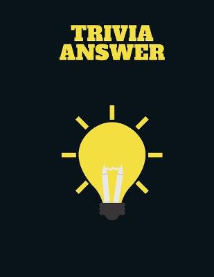 Book cover for Trivia answers book