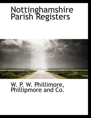 Book cover for Nottinghamshire Parish Registers