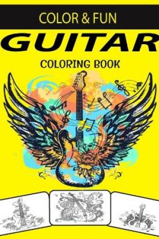 Cover of Guitar Coloring Book