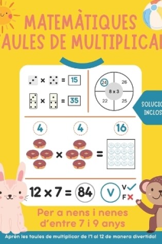 Cover of Matemàtiques taules de multiplicar