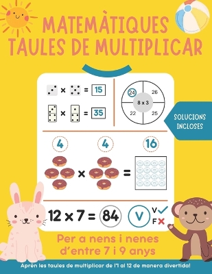 Cover of Matemàtiques taules de multiplicar