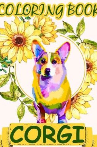 Cover of Coloring Book Corgi