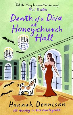 Book cover for Death of a Diva at Honeychurch Hall
