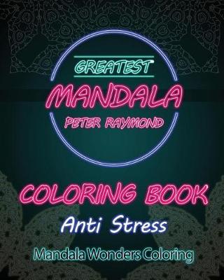 Book cover for Anti Stress Coloring Book