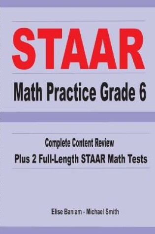 Cover of STAAR Math Practice Grade 6