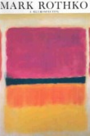 Cover of Mark Rothko 1903-1970