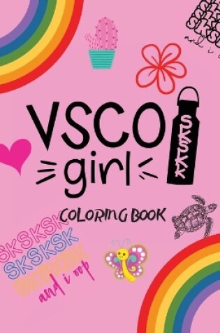 Cover of Vsco Girl Coloring Book