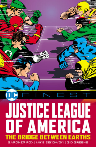 Book cover for DC Finest: Justice League of America: The Bridge Between Earths