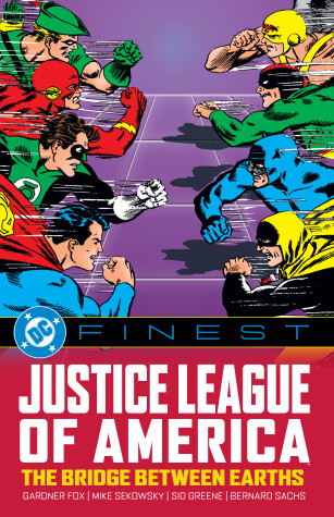 Book cover for DC Finest: Justice League of America: The Bridge Between Earths