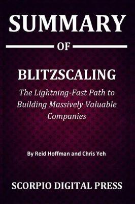 Book cover for Summary Of Blitzscaling