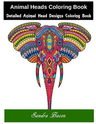 Book cover for Animal Heads Coloring Book