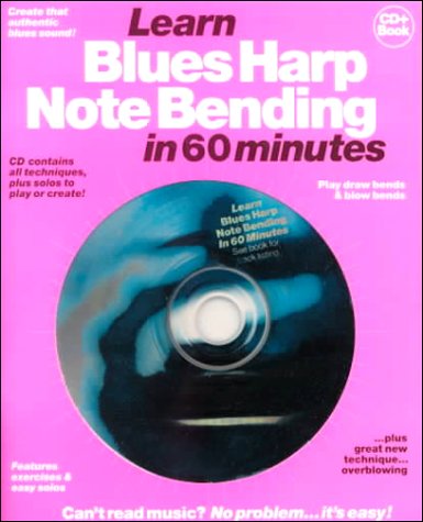 Book cover for Learn Blues Harp Note Bending in 60 Minutes