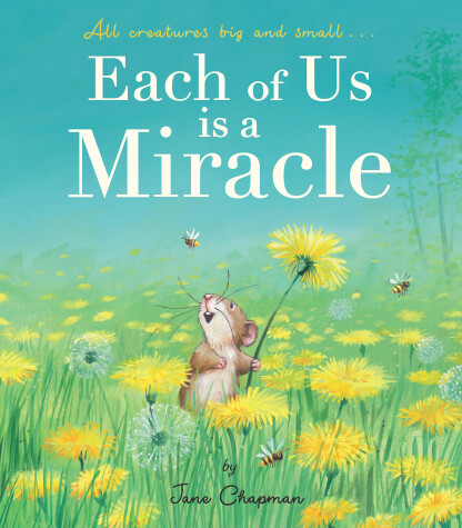 Book cover for Each of Us is a Miracle