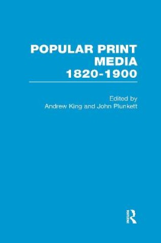 Cover of Popular Print Media 1820-1900 V 1